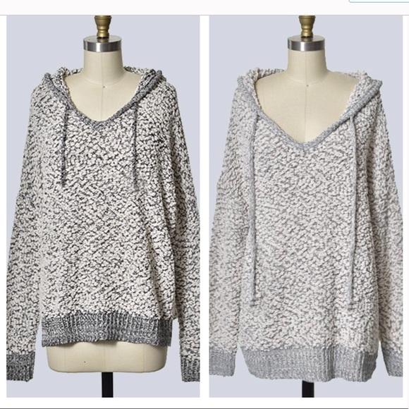 New Arrival- Luxurious Popcorn Hoodie Sweater - Picture 3 of 5